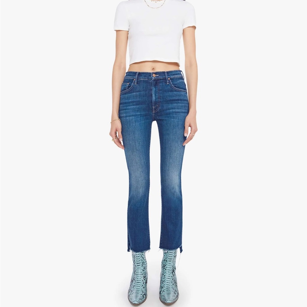 Mother inside crop step Frey jeans - size 31